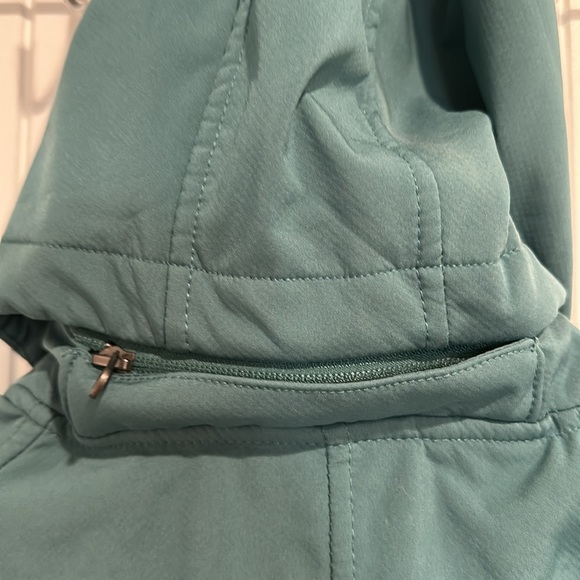 Turquoise winter jacket - Picture 4 of 5